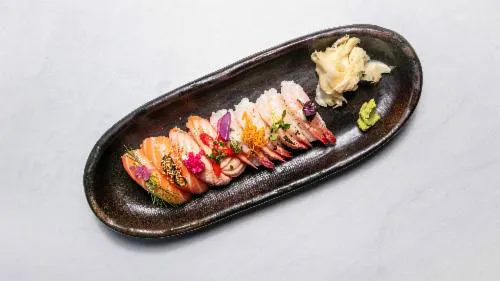5 Lax 5 Räk Nigiri